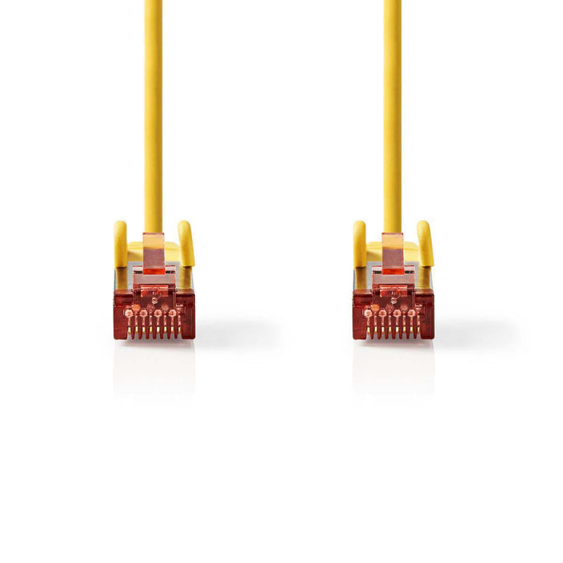 Nedis CCGP85221YE100 Cat6 S/ftp-netwerkkabel Rj45 Male - Rj45 Male 10 M Geel