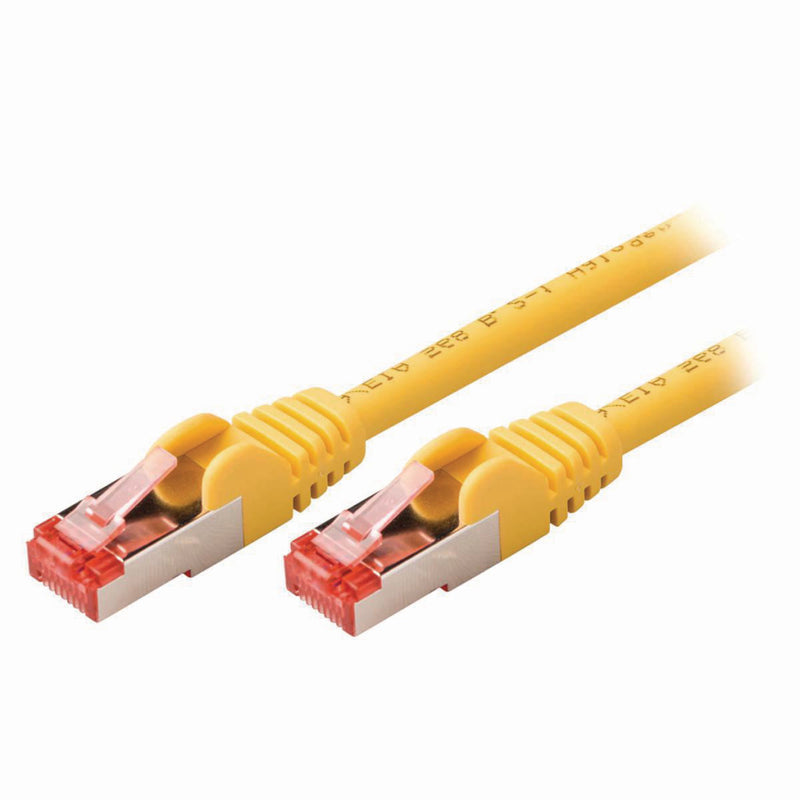 Nedis CCGP85221YE150 Cat6 S/ftp-netwerkkabel Rj45 Male - Rj45 Male 15 M Geel