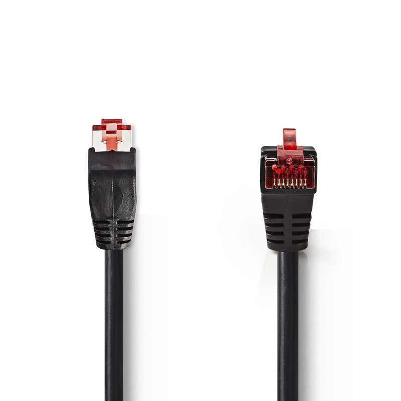 Nedis CCGP85227BK05 Cat6 Sf/utp-netwerkkabel Rj45 Male - Rj45 Male 0,5 M Zwart