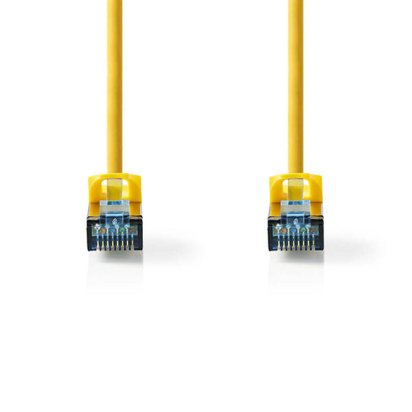 Nedis CCGP85320YE100 Cat6a Sf/utp-netwerkkabel Rj45 Male - Rj45 Male 10 M Geel