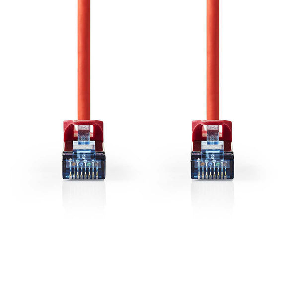 Nedis CCGP85320RD10 Cat6a Sf/utp-netwerkkabel Rj45 Male - Rj45 Male 1,0 M Rood
