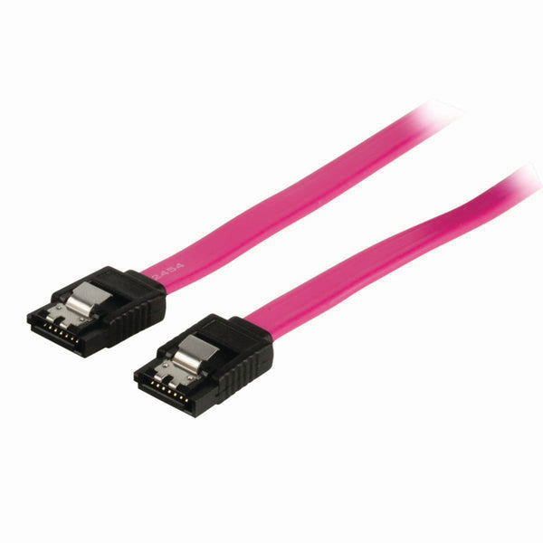 Nedis CCGP73150RD05 Datakabel Sata 3 Gb/s Sata 7-pins Female Met Vergrendeling - Sata 7-pins Female
