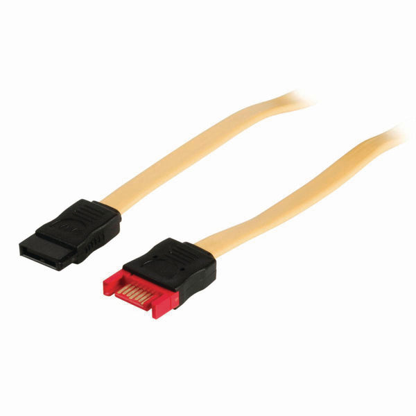 Nedis CCGP73205YE05 Datakabel Sata 6 Gb/s Sata 7-pins Female - Sata 7-pins Male 0,5 M Geel