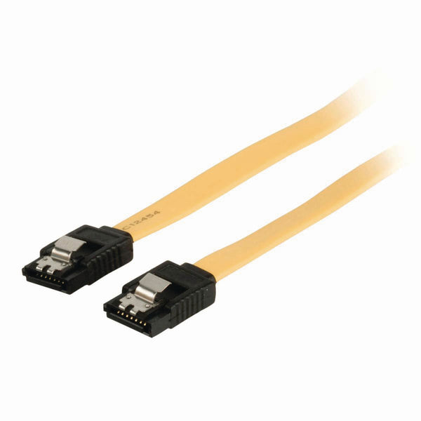 Nedis CCGP73250YE05 Datakabel Sata 6 Gb/s Sata 7-pins Female Met Vergrendeling - Sata 7-pins Female