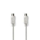 Nedis CCGP51000IV20 Ps2-kabel Ps/2 Male - Ps/2 Male 2,0 M Ivoor