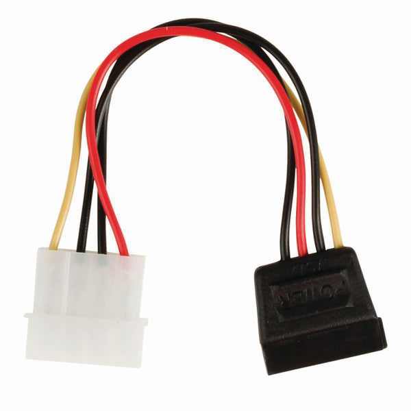 Nedis CCGP73500VA015 Interne Voedingskabel Molex Male - Sata 15-pins Female 0,15 M Diverse