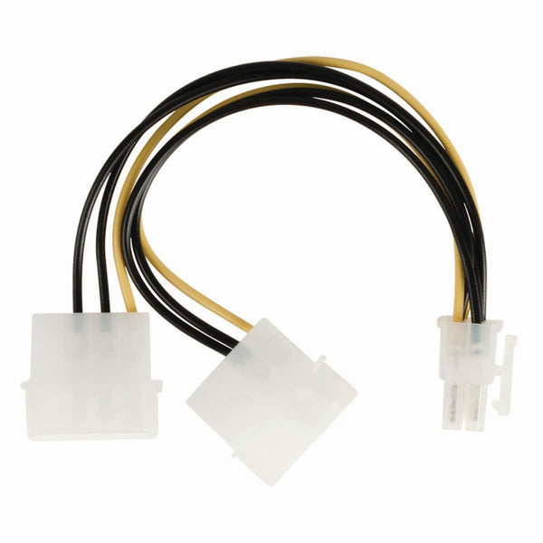 Nedis CCGP74210VA015 Interne Voedingskabel 2x Molex Male - Pci Express Female 0,15 M Diverse