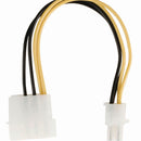 Nedis CCGP74340VA015 Interne Voedingskabel P4 Male - Molex Male 0,15 M Diverse