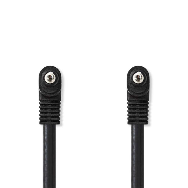 Nedis CVGP22000BK10 3,5 Mm Av-kabel 3,5 Mm Av Male - 3,5 Mm Av Male 1,0 M Zwart