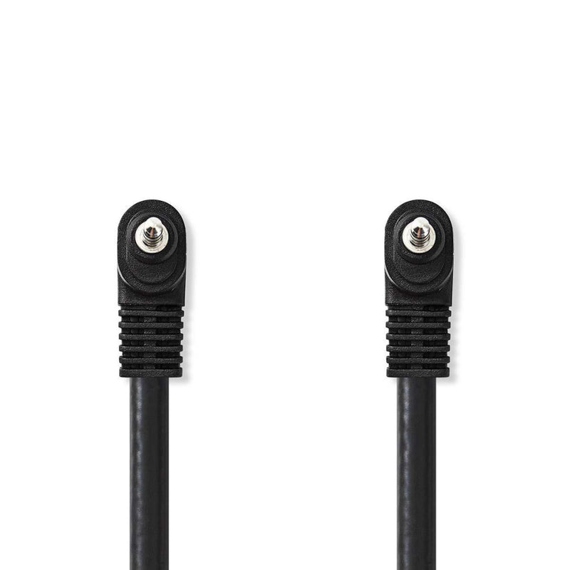 Nedis CVGP22000BK20 3,5 Mm Av-kabel 3,5 Mm Av Male - 3,5 Mm Av Male 2,0 M Zwart