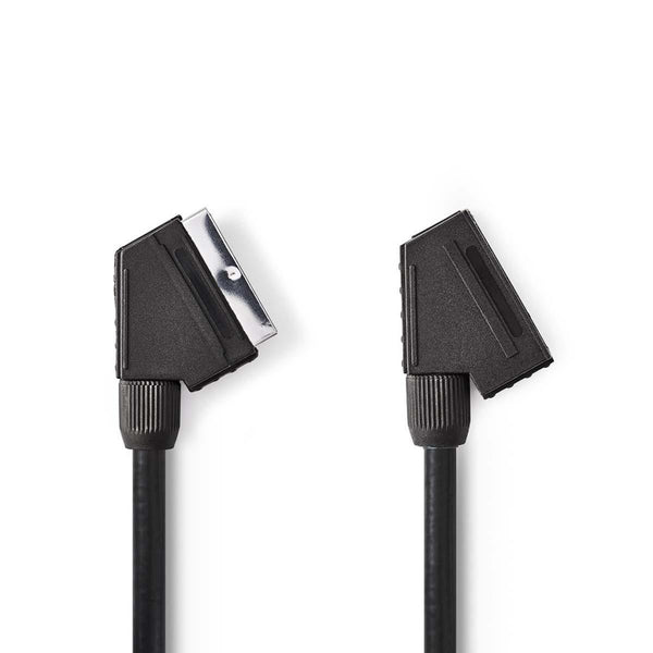 Nedis CVGP31010BK20 Scart-kabel Scart Male - Scart Female 2,0 M Zwart