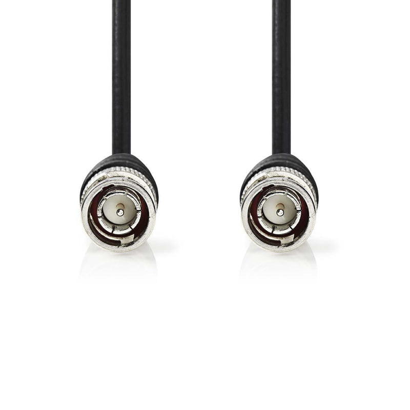 Nedis CVGP01000BK20 Bnc-videokabel Bnc Male - Bnc Male 2,0 M Zwart
