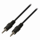 Nedis CAGP22000BK05 Stereo-audiokabel 3,5 Mm Male - 3,5 Mm Male 0,5 M Zwart