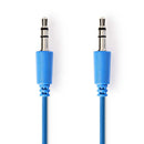 Nedis CAGP22005BU10 Stereo-audiokabel 3,5 Mm Male - 3,5 Mm Male 1,0 M Blauw