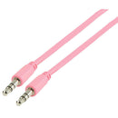 Nedis CAGP22005PK10 Stereo-audiokabel 3,5 Mm Male - 3,5 Mm Male 1,0 M Roze