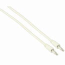 Nedis CAGP22005WT10 Stereo-audiokabel 3,5 Mm Male Dun - 3,5 Mm Male Dun 1,0 M Wit