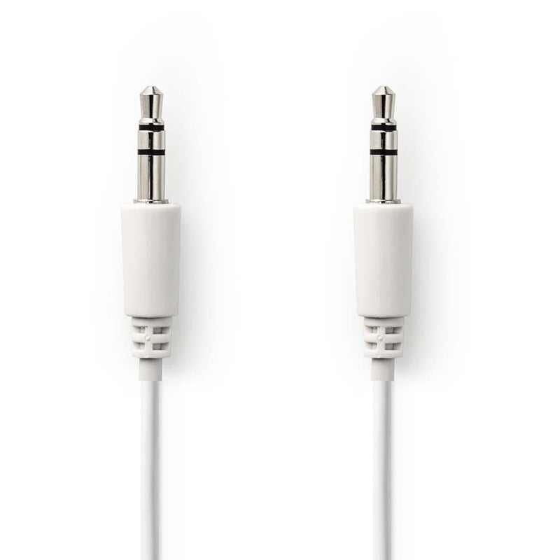 Nedis CAGP22005WT20 Stereo-audiokabel 3,5 Mm Male - 3,5 Mm Male 2,0 M Wit