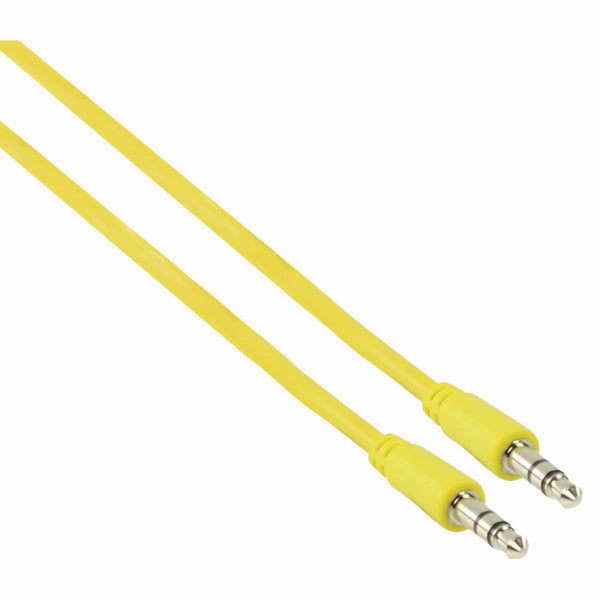 Nedis CAGP22000YE10 Stereo-audiokabel 3,5 Mm Male - 3,5 Mm Male 1,0 M Geel