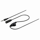 Nedis CAGP22090BK10 Stereo-audiokabel Met Volumeregeling 3,5 Mm Male - 3,5 Mm Female 1,0 M Zwart