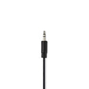 Nedis CAGP22550BK02 Stereo-audiokabel 3,5 Mm Male - 6,35 Mm Female 0,2 M Zwart