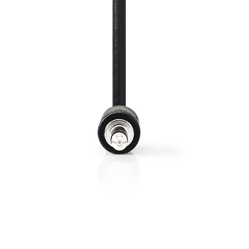 Nedis CAGP22550BK02 Stereo-audiokabel 3,5 Mm Male - 6,35 Mm Female 0,2 M Zwart