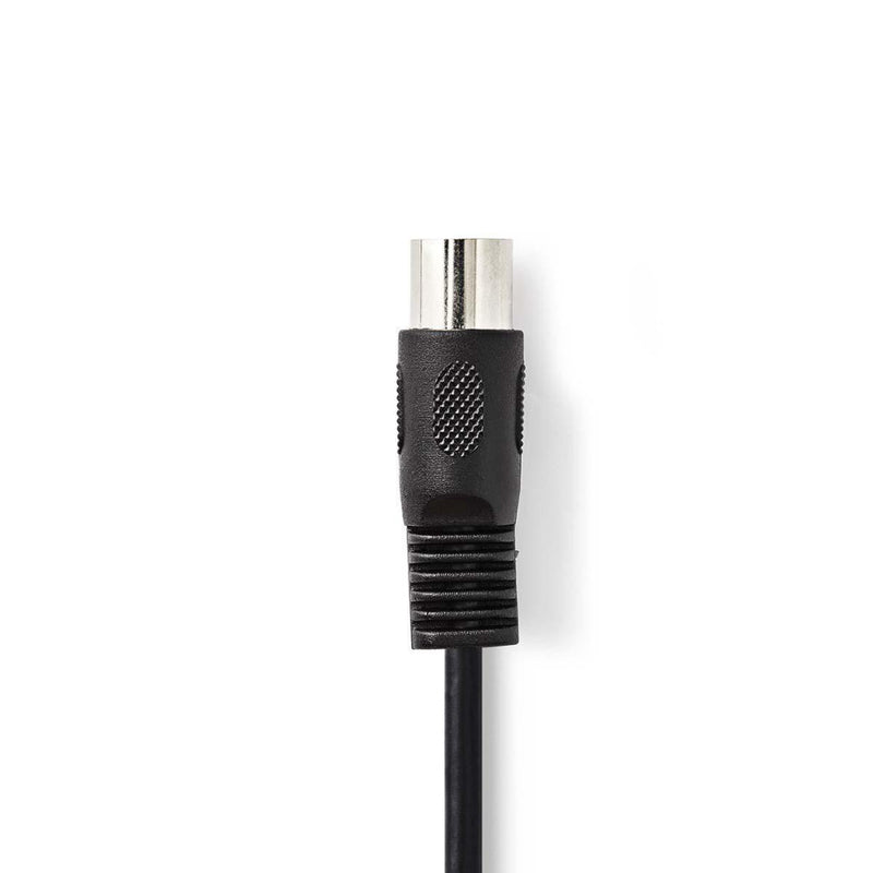 Nedis CAGP20000BK30 Din-audiokabel Din 5-pins Male - Din 5-pins Male 3,0 M Zwart