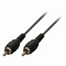 Nedis CAGP24100BK20 Subwooferkabel Rca Male - Rca Male 2,0 M Zwart