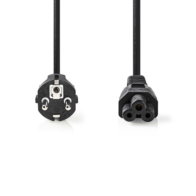 Nedis CEGP10130BK50 Voedingskabel Schuko Male - Iec-320-c5 5,0 M Zwart