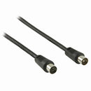 Nedis CSGP40000BK30 Coaxkabel 90 Db Iec (coax) Male - Iec (coax) Female 3,0 M Zwart