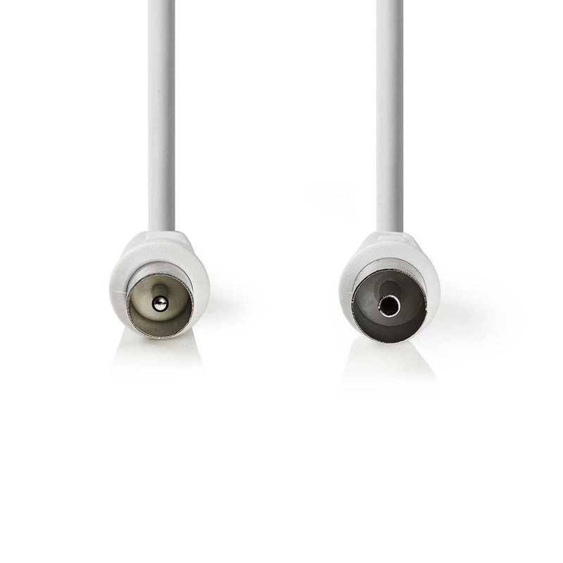 Nedis CSGP40000WT200 Coaxkabel 90 Db Iec (coax) Male - Iec (coax) Female 20 M Wit
