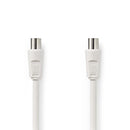 Nedis CSGP40000WT200 Coaxkabel 90 Db Iec (coax) Male - Iec (coax) Female 20 M Wit