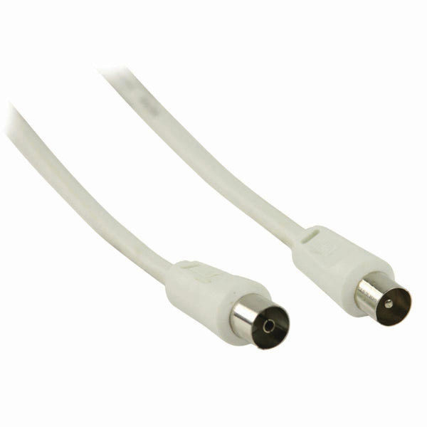 Nedis CSGP40000WT250 Coaxkabel 90 Db Iec (coax) Male - Iec (coax) Female 25 M Wit