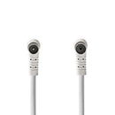 Nedis CSGP40120WT50 Coaxkabel Iec (coax) Male Iec (coax) Female Vernikkeld 120 Db 75 Ohm Viervoudig