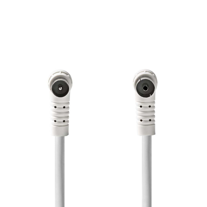 Nedis CSGP40120WT50 Coaxkabel Iec (coax) Male Iec (coax) Female Vernikkeld 120 Db 75 Ohm Viervoudig