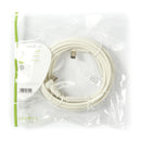 Nedis CSGP40120WT50 Coaxkabel Iec (coax) Male Iec (coax) Female Vernikkeld 120 Db 75 Ohm Viervoudig