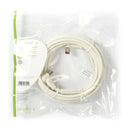 Nedis CSGP40120WT50 Coaxkabel Iec (coax) Male Iec (coax) Female Vernikkeld 120 Db 75 Ohm Viervoudig