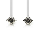 Nedis CSGP41200WT02 Satelliet- En Antennekabel Raam F Female - F Female 0,2 M Wit