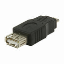 Nedis CCGP60901BK Usb 2.0-adapter Micro-b Male - A Female Zwart