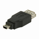 Nedis CCGP60902BK Usb 2.0-adapter Mini 5-pins Male - A Female Zwart