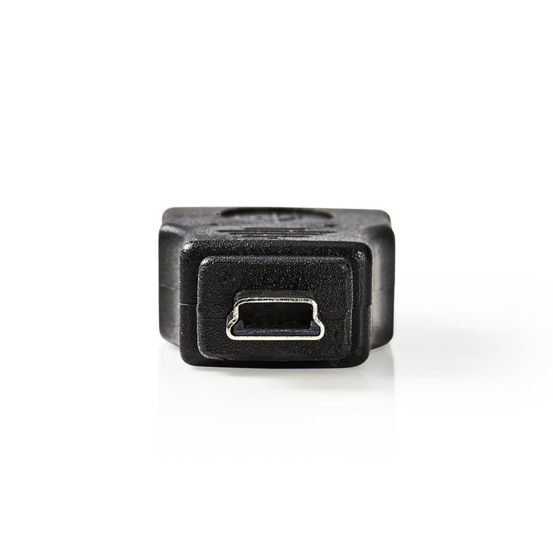 Nedis CCGP60902BK Usb 2.0-adapter Mini 5-pins Male - A Female Zwart