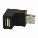 Nedis CCGP60930BK Usb 2.0-adapter A Male - A Female 90° Gehoekt Zwart