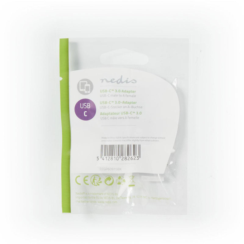 Nedis CCGP60915BK Usb-c&trade; 3.0-adapter Type-c&trade; Male - A Female Zwart