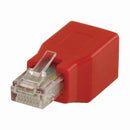 Nedis CCGP89251RD Cat6 Crossover-netwerkadapter Rj45 Male - Rj45 Female Rood