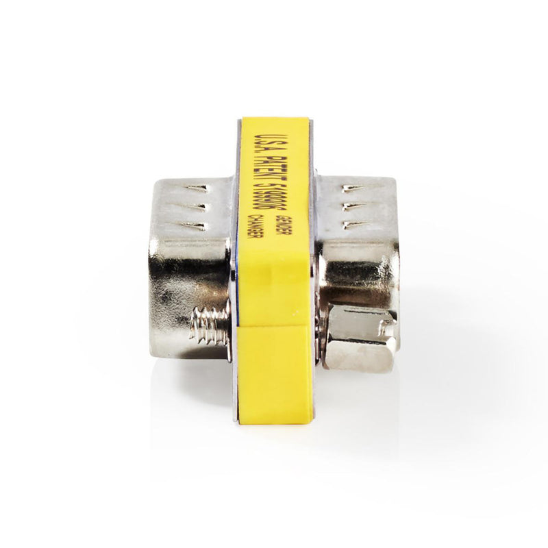 Nedis CCGP52811ME D-sub-koppeling D-sub 9-pins Male - D-sub 9-pins Male Metaal