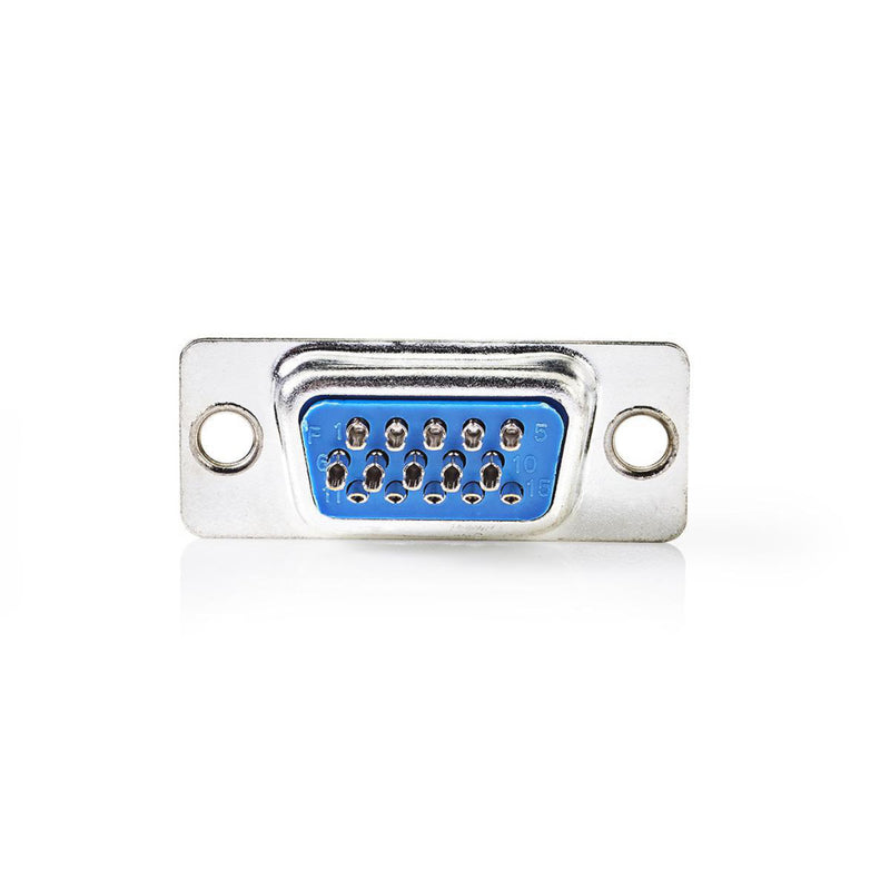 Nedis CCGP59901ME D-sub High-density Connector Vga Female Metaal