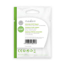 Nedis CVGP31902BK Schakelbare Scart-adapter Scart Male - S-video Female + 3x Rca Female Zwart