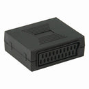 Nedis CVGP31950BK Scart-adapter Scart Female - Scart Female Zwart