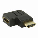 Nedis CVGP34903BK Hdmi?-adapter Hdmi?-connector - Hdmi? Female Links Gehoekt Zwart
