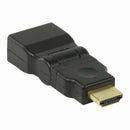 Nedis CVGP34905BK Hdmi?-adapter Hdmi?-connector - Hdmi? Female Draaibaar Zwart