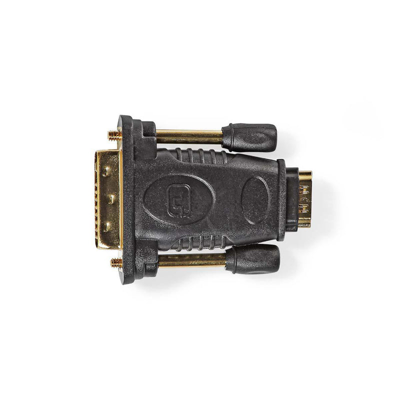 Nedis CVGP34912BK Hdmi?- Dvi-adapter Dvi-d 24+1-pins Male - Hdmi? Female Zwart